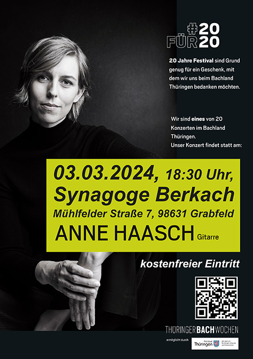 20 Jahre Thüringer Bachwochen - Gitarre: Anne Haasch