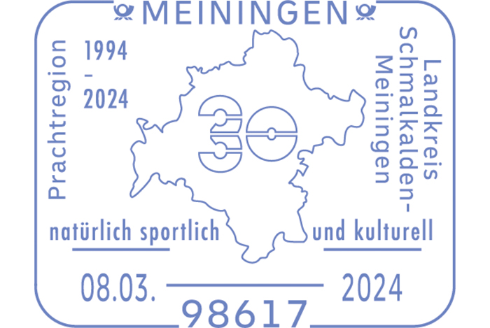 Briefmarken-Vereine feiern "30 Jahre Landkreis"