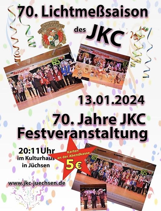 70 Jahre JKC Festveranstaltung