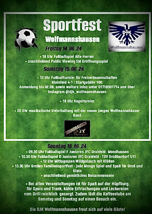Sportfest Wolfmannshausen