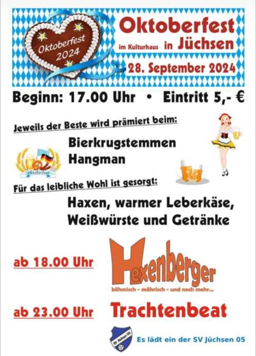 Oktoberfest in Jüchsen