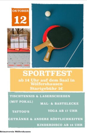 Sportfest in Wölfershausen