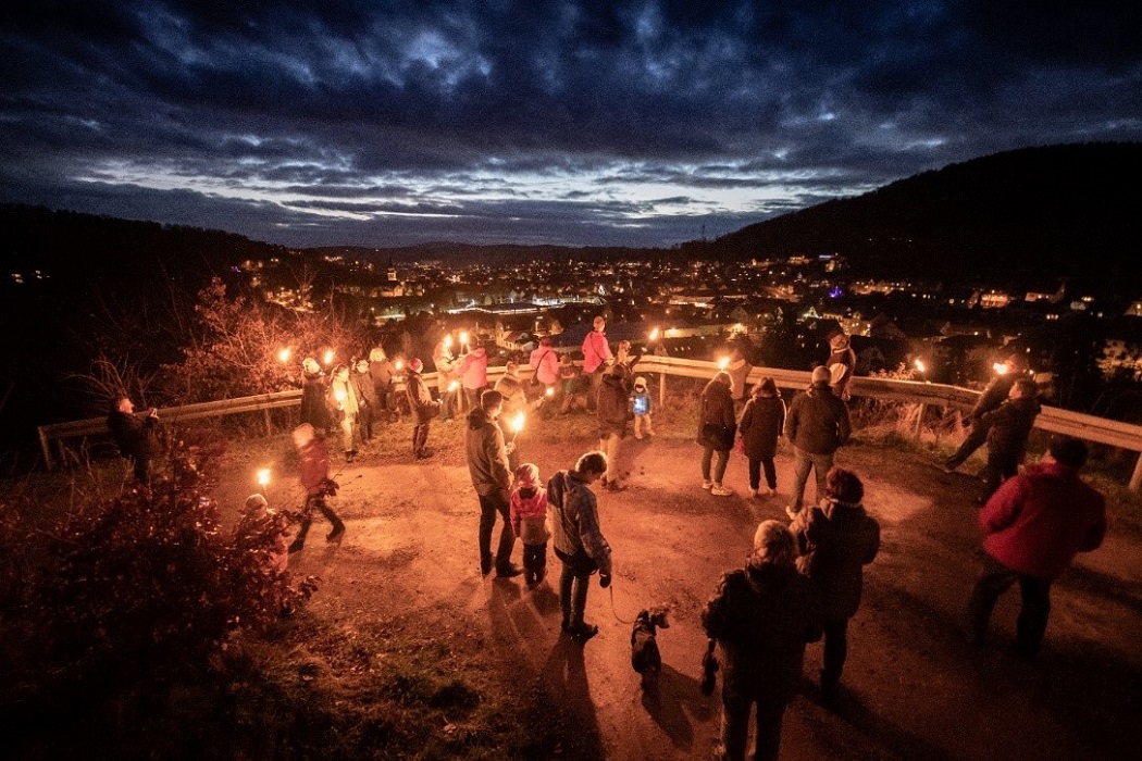 Fackelspaziergang mit dem Burgvogt