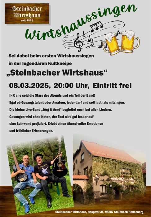 Wirtshaussingen