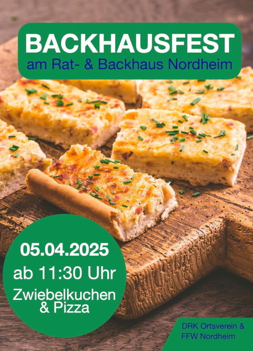 Backhausfest am Rat- und Backhaus Nordheim