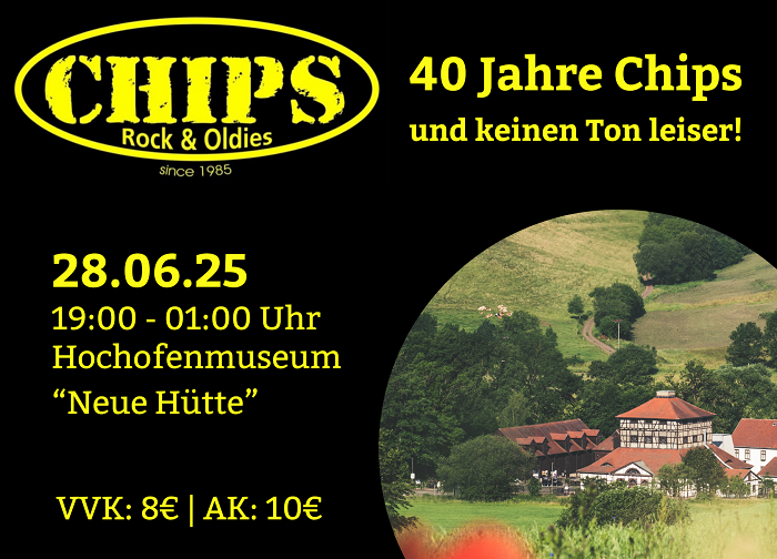 40 Jahre Chips - und keinen Ton leiser