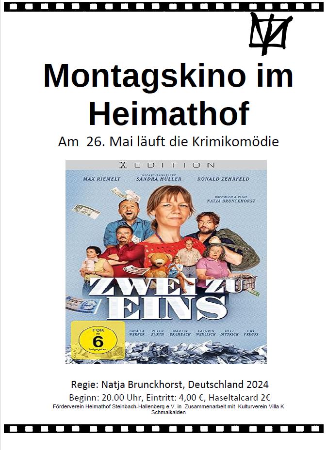 Montagskino "Zwei zu Eins"