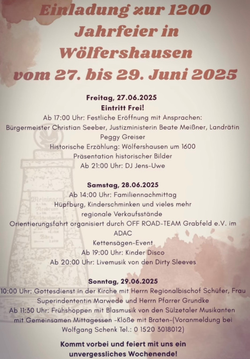 1200 Jahre Wölfershausen