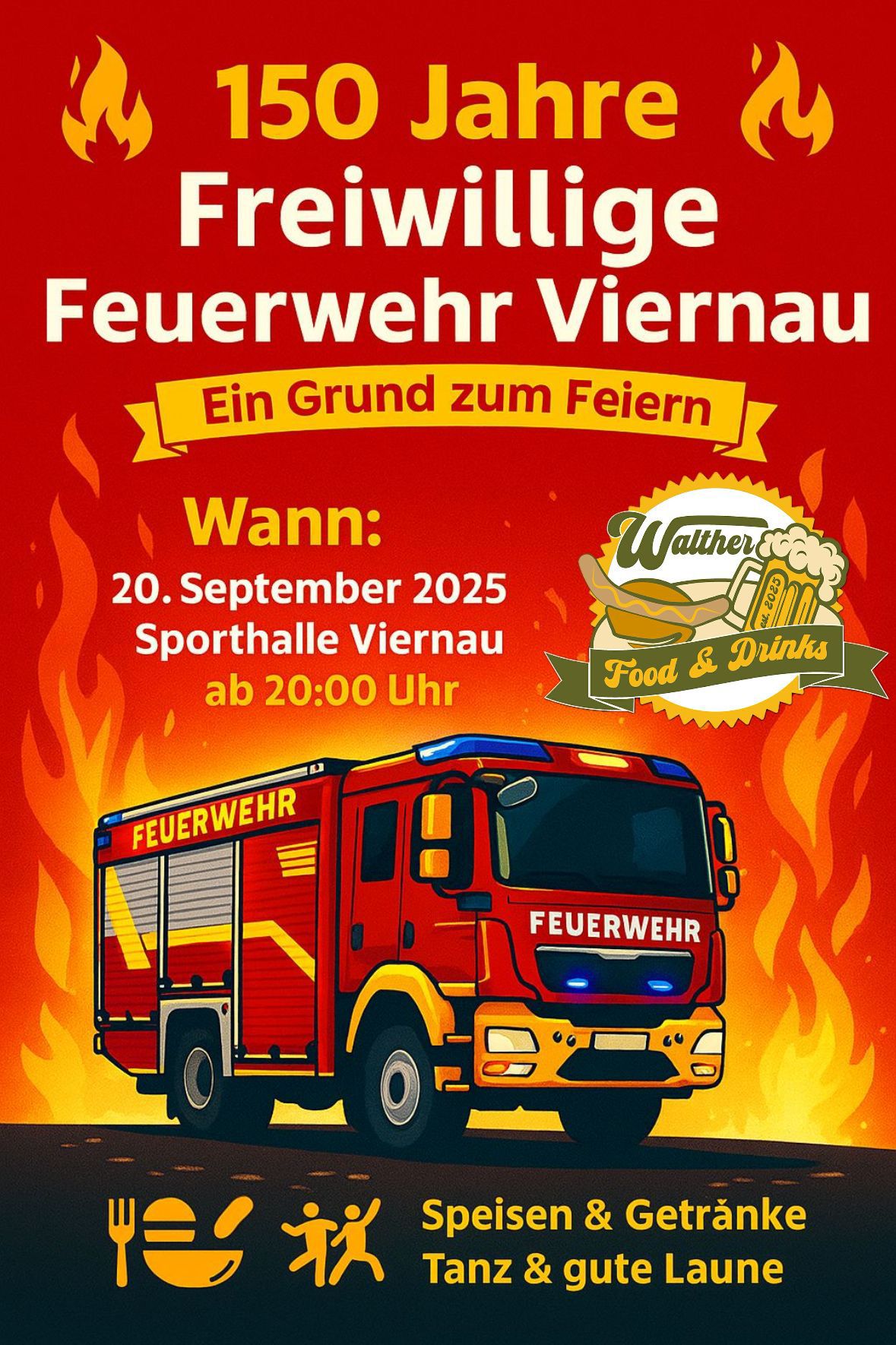 150 Jahre Freiwillige Feuerwehr Viernau