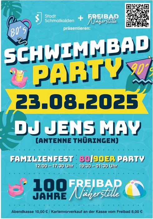 Schwimmbad Party