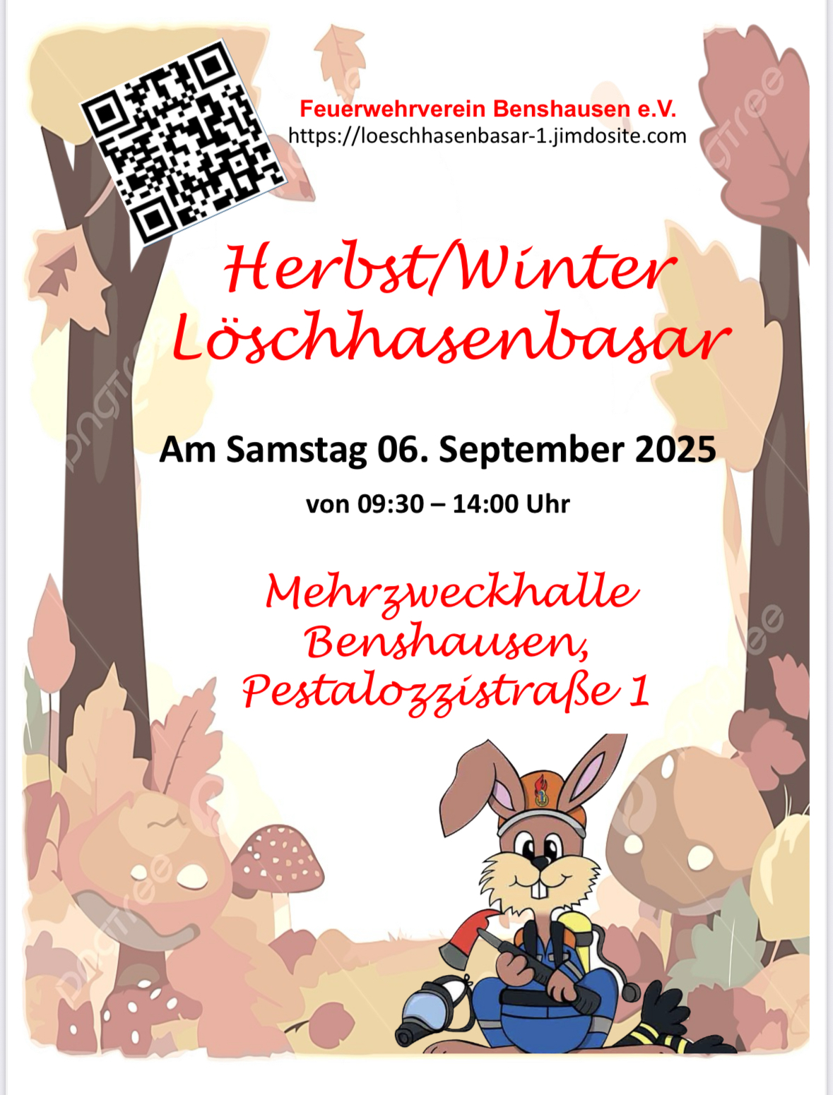 Löschhasenbasar Herbst-/Winter