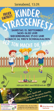 Kinder Straßenfest