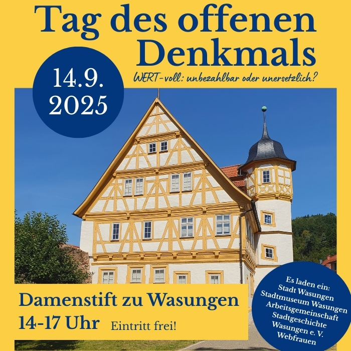 Tag des offenen Denkmals in Wasungen