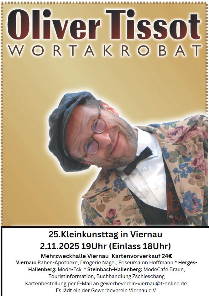 25. Kleinkunsttag in Viernau "Oliver Tissot" Workakrobat