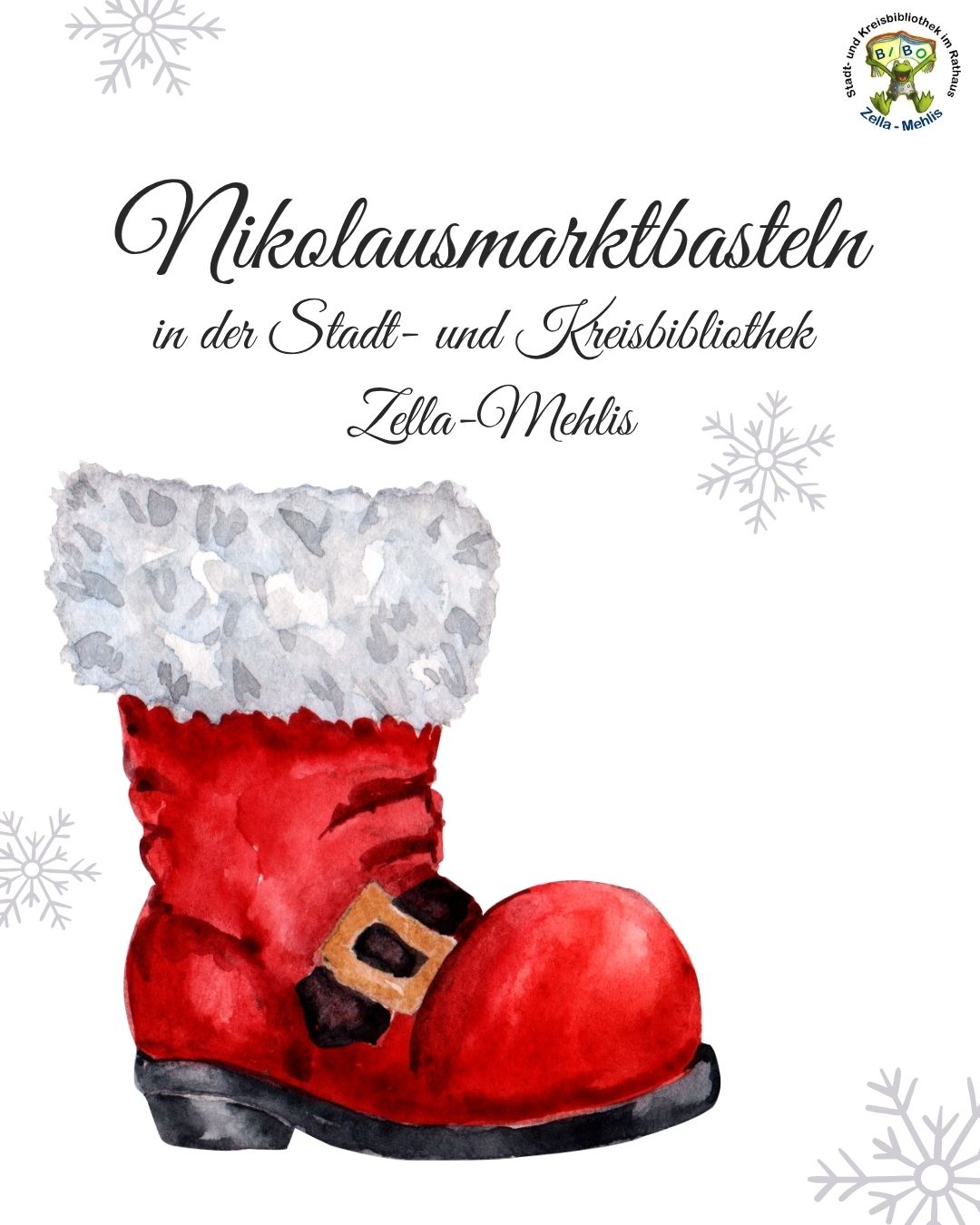 Nikolausmarktbasteln in der Bibo