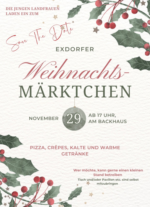 Exdorfer Weihnachtsmärktchen