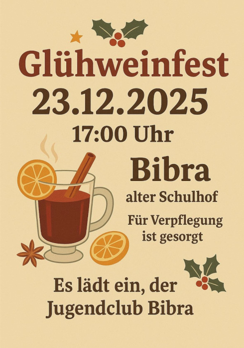 Glühweinfest in Bibra
