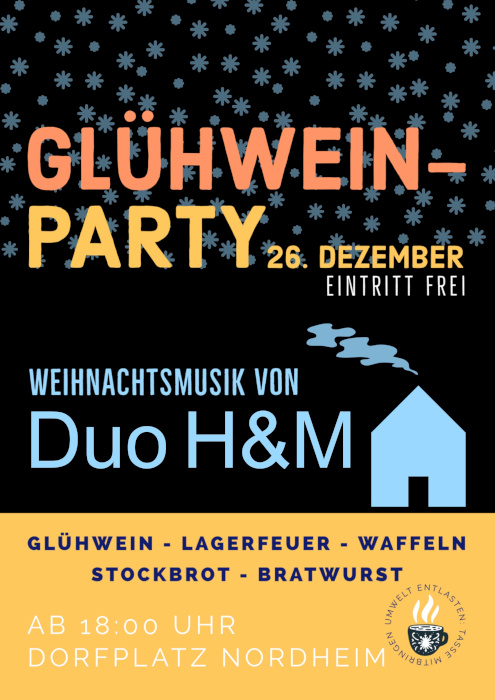 Glühweinparty in Nordheim