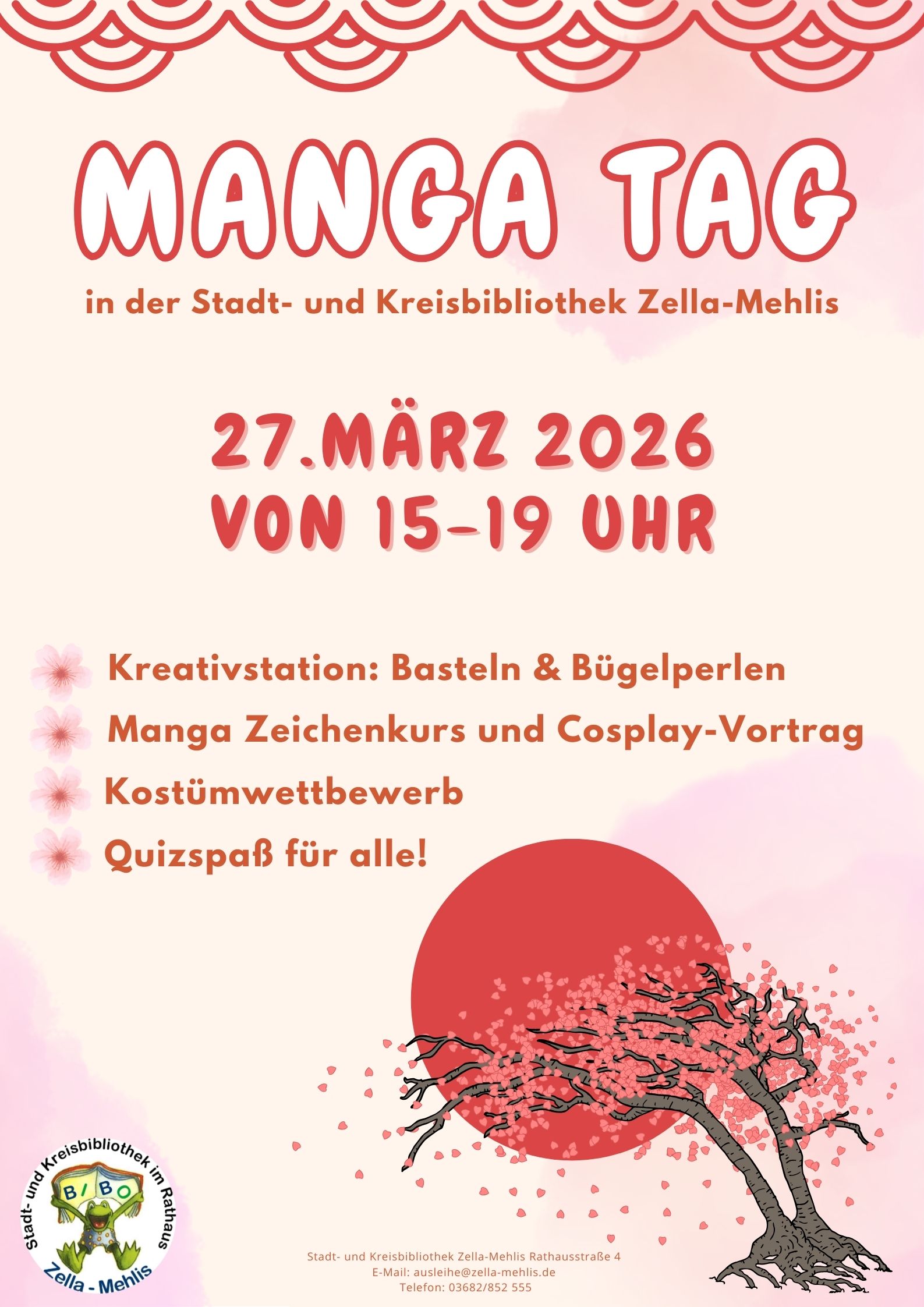 Manga-Tag in der Bibliothek